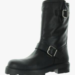 Steve Madden Gleeson Faux Leather Platform Boots